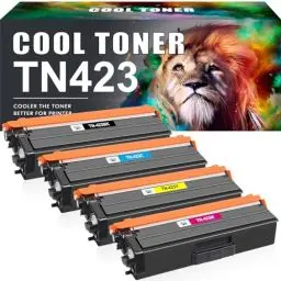 Produktbild: Cool Toner TN423 Tonerkartusche als Ersatz Kompatible für Brother TN-423 TN-423BK TN-421 MFC-L8690CDW MFC L8690CDW DCP-L8410CDW MFC-L8900CDW HL-L8260CDW HL-L8360CDW Schwarz Cyan Gelb Magenta,4er-Pack