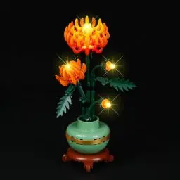 Produktbild: cooldac LED-Licht Kit Kompatibel mit Lego Flower 10368 Icons Chrysanthemum (nur Lichter,Keine Modelle)