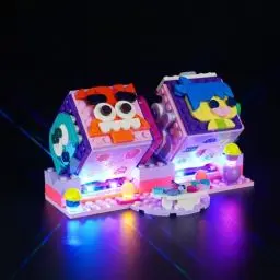 Produktbild: cooldac LED-Licht Kit Kompatibel mit lego Disney Alles steht Kopf 2 Stimmungswürfel, LED Beleuchtungsset Kompatibel mit Inside Out 2 Kompatibel mit lego Alles Steht Kopf 2 (Keine Modelle)