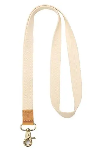 Produktbild: Coole Lanyards, Halsband-Schlüsselanhänger, Hals-Lanyards für Schlüssel, Brieftaschen und Ausweishalter (Hellgelb)