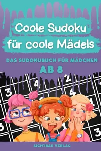 Produktbild: Coole Sudoku für coole Mädels – das Sudokubuch für Mädchen ab 8