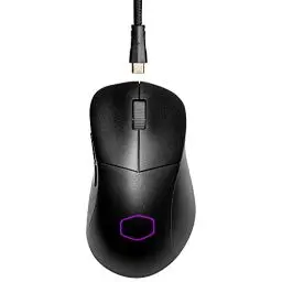 Produktbild: Cooler Master MM731 RGB-LED ultraleichte 59g Hybrid Gaming Maus – Optischer PixArt PAW3370-Sensor (19K DPI), 70 Millionen Klicks Optische Schalter, MasterPlus+ (38K DPI, nur PC) - Mattschwarz