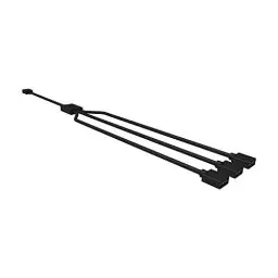 Produktbild: Cooler Master RGB 1-zu-3-Splitterkabel, 4-poliger und 5-poliger LED-Anschluss, 58 cm