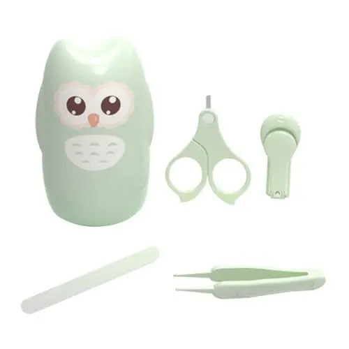 Produktbild: COOLHIYA 1 Satz Baby Nagelschere Nagelknipser Für Kinder Nagelset Für Kinder Kindergarten-pflegeset Baby-maniküre-set Kinderschere Rostfreier Stahl Werkzeugkasten Kleinkind Neugeboren