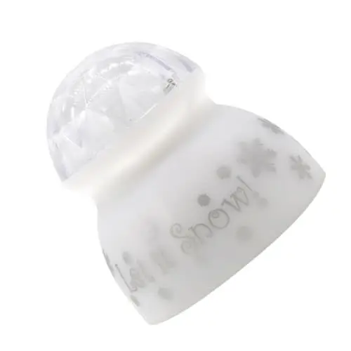 Produktbild: COOLHIYA 1 Satz Bühnenbeleuchtung Dj-projektorlampe Mini-blitzlicht Ozeanprojektorlicht Wellenprojektionslicht Usb-lampe Led-projektionslicht Weiß Abs Schneemaschine Rotieren Draussen