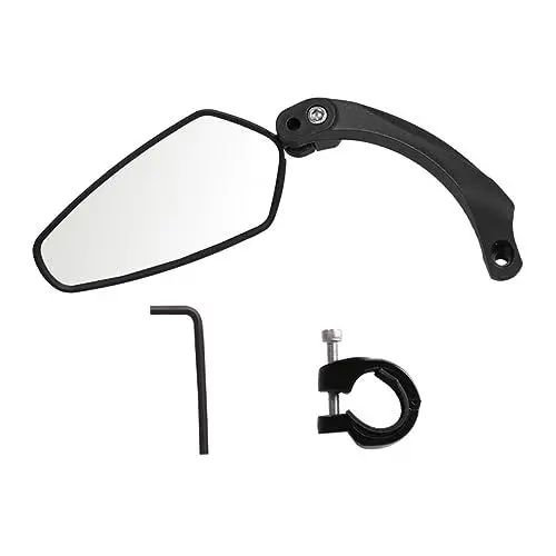 Produktbild: COOLHIYA 1stk Fahrrad Reflektor Fahrradspiegel Glas Lieferungen Rückspiegel Rotieren