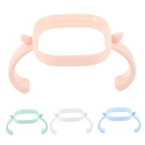 Produktbild: COOLHIYA 4 Stück Flaschengriff flaschengestell baby babyflaschen halterung Flaschenhalter für Babys Flaschentragegriff ersetzen Spitzen Zubringer Zubehör neugeboren pp