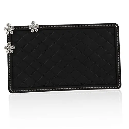 Produktbild: COOLHIYA Auto Zubehör Auto rutsch Feste Matte handyhalterung antirutschmatte Auto antirutschmatte Handy Matte Auto Anti-Rutsch-Pad armaturenbrett Matte Auto Anti-Rutsch-Handy-Pad Wagen