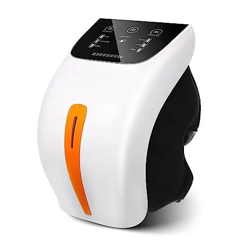 Produktbild: COOLHIYA Beheiztes Kniepolster Kabellos Beheizte Ellbogenbandage Beheizte Kniebandage Knie-heizkissen Knieschützer Beheizbare Kniebandagen Knie-heizorthese Massage Halterung Abs