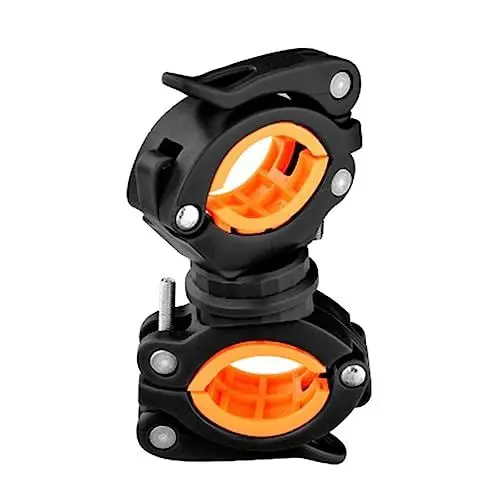 Produktbild: COOLHIYA Fahrradlampenhalterung 360 Fahrradlicht Taschenlampe Zubehör Verstellbare Arbeitsböcke
