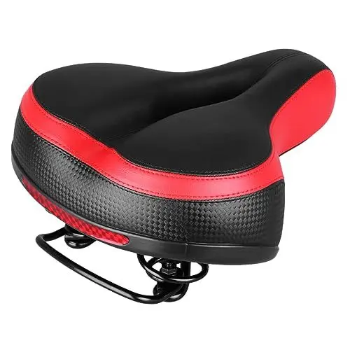 Produktbild: COOLHIYA Fahrradsitz Heimtrainer Mountainbike-Sitz Gel Fahrradsattel Ersatzsattel -Sitz Fahrrad Sattel Fahrrad-Sattel Fahrräder Rennradsitz Rennradsattel gemütlich Gepolstert Kind