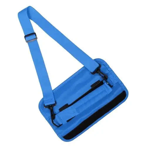 Produktbild: COOLHIYA Kompakte Golf Tasche mit Verstellbarem Schultergurt Faltbare Reisetasche für Golfschläger Wasserdichter Golfbag für Driving Range und Reisen Leicht und Tragbar