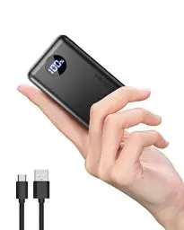 Produktbild: Coolreall Power Bank, 22,5W Powerbank 20000mAh Schnellladefunktion mit USB C Eingang/Ausgang, PD & QC4.0 Power Bank Klein Aber Stark mit LED Display Kompatibel mit iPhone, Samsung, Xiaomi iPad, usw