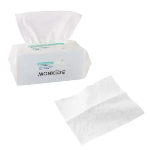 Produktbild: COOPHYA 100st Handtücher Gesichtstücher Aus Baumwolle Make-up-entferner-tuch Gesichtsreinigungstuch Makeup Entferner Einweg