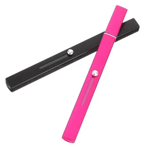 Produktbild: COOPHYA 2st Lipgloss-pinsel Make-up-lippenpinsel Make-up Pinsel Einziehbarer Lippenpinsel Reise-lippenpinsel Lippenpinsel Aus Kunststoff Lippenstäbe Lippenstift Kunstfaser Bilden Fräulein