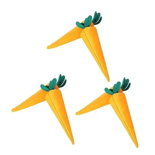 Produktbild: COOPHYA 6St Osterdekoration osterspielzeuge Ostern Spielzeug Ostern hängen Kuscheltiere für Kinder Kinderspielzeug Plüschtier Karottenpuppenspielzeug Foto-Requisiten für Ostern künstlich