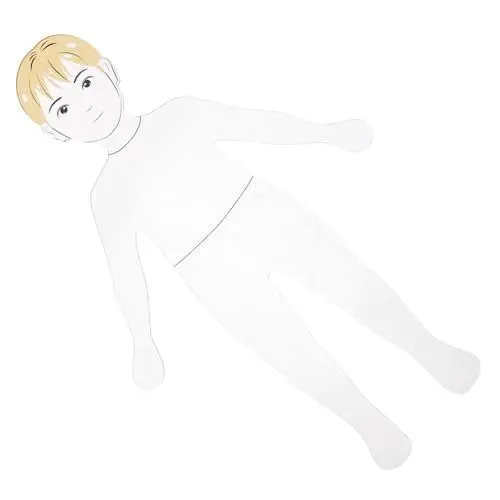 Produktbild: COOPHYA Kids Mode Zeichenschablonen Dynamische Figur Lineal Vorlagen Für Junge Mädchen-mode-design Für Kreative Kleidungsgestaltung Verschiedene Kurven Zeitsparend Realistische Effekte