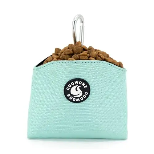 Produktbild: COOWONE Leckerli-Tasche mit magnetischer Öffnung für Hündchen-Leckerli-Snack-Taschen Hundeleckerli-Trägerhalter mit Clip (blau)