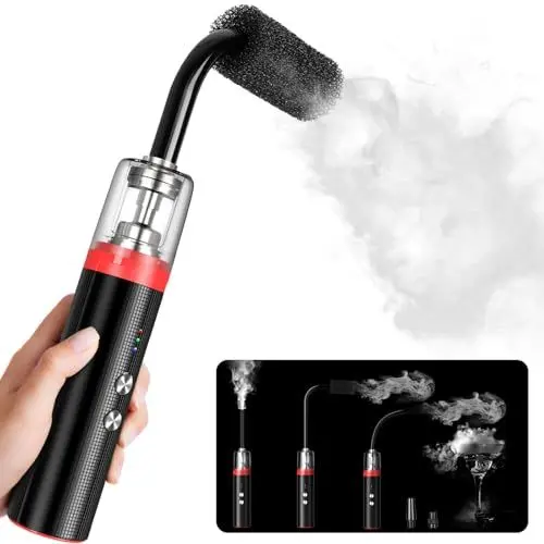Produktbild: COOWOO Smoke L Mini Nebelmaschine, Tragbare Rauchmaschine Handheld Nebelmaschine mit Fernbedienung Nebelmaschine für Fotografie, Outdoor-Events, Partys, Bühneneffekte, Hochzeit, Tiktok-Videografie