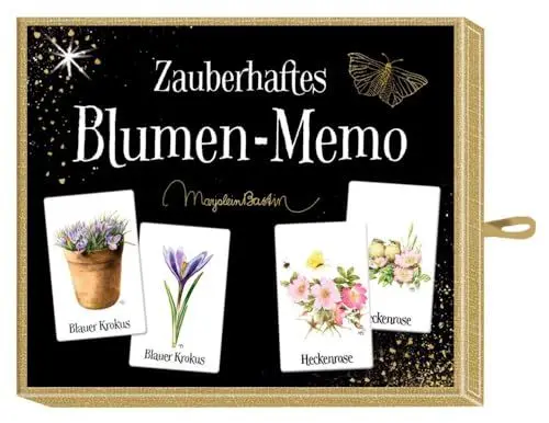 Produktbild: Schachtelspiel – Zauberhaftes Blumen-Memo (M. Bastin)