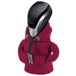 Produktbild: CORATED Schalthebel Hoodie, Auto Schalthebel Abdeckung, Hoodie für Schaltknauf, Lustige Hoodies Auto Schalthebel Innenraum Dekoration, Rot