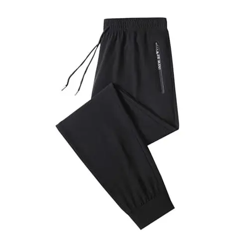 Produktbild: Cordhose Herren Baggy Cagohose Sommer Japanische Hose Baumwolle Cargo Hosen Baggy Arbeitshosen Männer Leichte Sommerhose Bequeme Freizeithose mit Gummizug Elegant Einfarbig Pants Locker Jogginghose