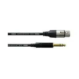 Produktbild: CORDIAL Kabel audio jack stereo / XLR female - 30 cm Kabel AUDIO Essentials XLR / Jack