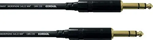 Produktbild: CORDIAL Kabel audio stereo jack 6 m Kabel AUDIO Essentials Jack