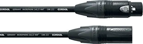 Produktbild: CORDIAL Kabel micro XLR 3 m Kabel MICROPHONE Select symmetrisch Standard