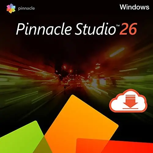 Produktbild: Corel Pinnacle Studio 26 Standard, Videobearbeitungssoftware, Digitaler download