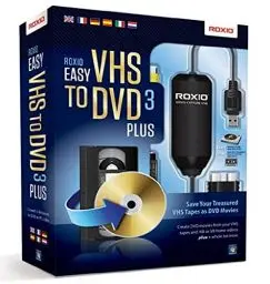 Produktbild: Corel Roxio Easy VHS to DVD 3 Plus Videoschnittsoftware, Postzustellung