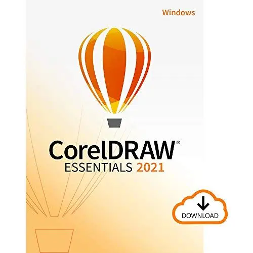 Produktbild: Corel CorelDRAW Essentials 2021, 1 Gerät, 1 Benutzer, Digitaler download