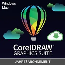 Produktbild: Corel CorelDRAW Graphics Suite 2024, 1 Gerät, 1 Jahr, Digitaler download