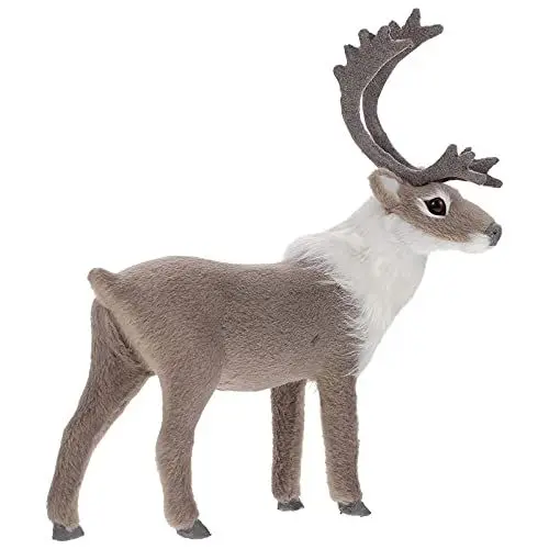 Produktbild: CORHAD Imitation Hirsch Schmuck Weihnachtsdekorationen Indoor Weihnachten Hirsch Ornament Hirsch Tier Handwerk Realistische