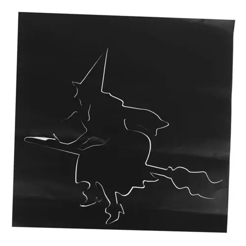 Produktbild: CORHAD Halloween Fenster Aufkleber Set Doppelseitige Dekorative Große Landschaft Layout Ornament für Halloween