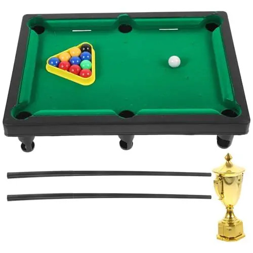 Produktbild: CORHAD 1 Satz Billardtisch für Kompaktes mit Pokal Indoor Poolspiel für Jungen und Mädchen für Kleine Räume und Eltern Junge Mädchen