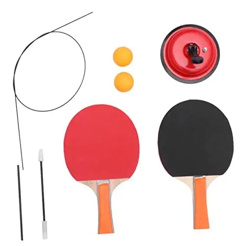 Produktbild: CORHAD Tischtennis Pong Set Pong Schläger Set Feste Basis Training Kit Für Erwachsene Kinder