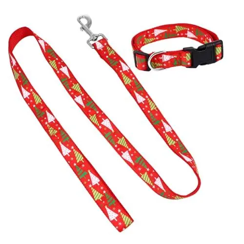 Produktbild: CORHAD Halsband Und Set Weihnachtsbaum-Thema Haustierbedarf Foto-Requisite Haustierkostüm