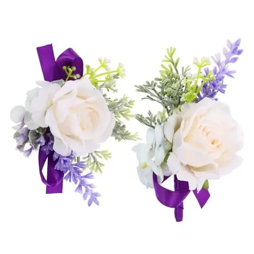 Produktbild: CORHAD 2 Stück Künstliche Blumensträuße Für Brautjungfern Hochzeitsdeko-zubehör-Set Für Brautgeschenke Dekoration