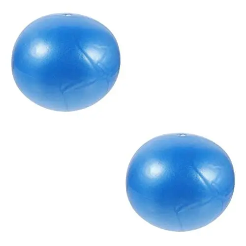 Produktbild: CORHAD 2St Pilates-Ball Fitness-Zubehör Kernkugel Kernball für den täglichen Gebrauch Mehrzweck-Pilatesball fitnessball gymnastikballe Tragbarer Yogaball Kleiner Kernball PVC Blue