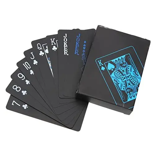 Produktbild: CORHAD Zarte Karten Für Poker Pokerspiel Plastikkarten Tabletop-Spiel Für Erwachsene