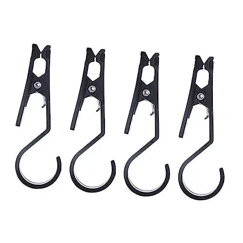 Produktbild: CORHAD Zelt Baldachin Klemme Haken Design Anti-Rutsch tragbare Clip Set für Outdoor Camping Plane Vorhänge