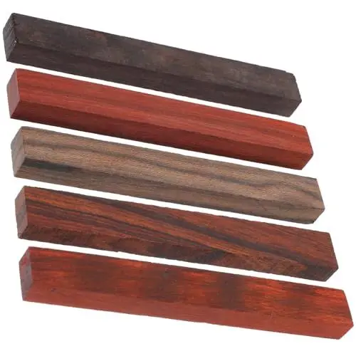 Produktbild: CORHAD 5 Teiliges DIY Bastelstift Holzdreh Rohling Stift Set Für Drechselarbeiten Stiftrohlinge Für Drechselarbeiten Stift Drehset Holz Stiftrohlinge Stiftherstellung Holzrohlinge