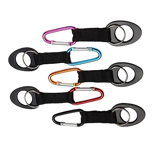 Produktbild: CORHAD Schlüsselanhänger-Karabiner Schnallenclip für Wasserflaschen einfach am Gürtel oder Rucksack zu befestigen zum Wandern und Reisen