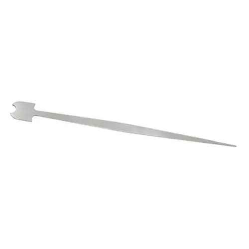 Produktbild: CORHAD Bundhaken Musikinstrument Setzwerkzeug für Kontrabasspfosten Stimmstocksetzer für Doppelbass Cellowerkzeug aus Edelstahl langlebiger Stimmstockeinsteller Rostfreier Stahl Silver