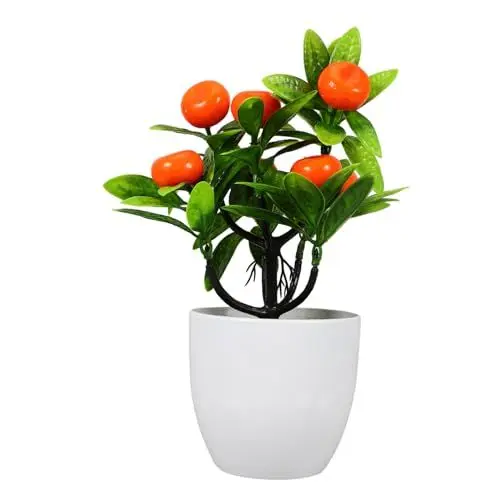 Produktbild: CORHAD Künstlicher Obstbaum-Bonsai Grüne Topfpflanze Dekorative Orangen Für Das Wohnzimmer