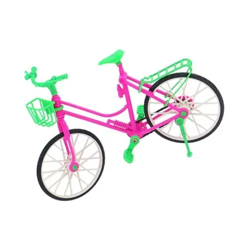 Produktbild: CORHAD Simulationsrad Babys Puppen Miniatur-Fahrradstatue Fahrradspielzeug Figur Mini-Puppen Spielzeug für Kinder kinderspielzeug Simulation Fahrrad Spielzeug Miniatur-Spielzeug Plastik
