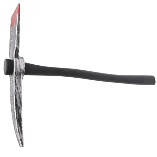 Produktbild: CORHAD Simulierte Halloween Pickaxe Requisite Für Kostümparty Realistisches Cosplay-zubehör Für Halloween-Dekoration Sicher Für Freunde