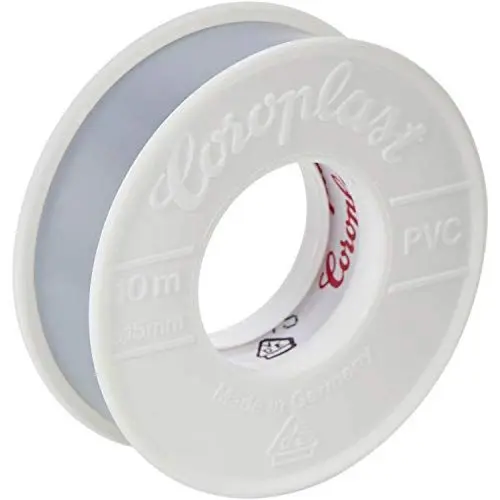 Produktbild: COROPLAST C1396 Isolierband 0,10 x 15 mm x 10 m, Grau