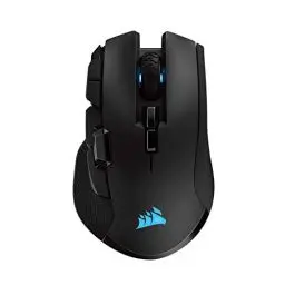 Produktbild: CORSAIR IRONCLAW RGB WIRELESS FPS/MOBA Gaming Mouse - 18.000 DPI - 10 Programmierbare Tasten - Für Große Hände Geeignet - iCUE-Kompatibel - PC, Mac, PS5, PS4, Xbox - Schwarz